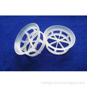 Plastic Random Packing Polyethylene Cascade Ring For Petrol